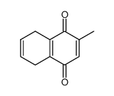 2-methyl-5,8-dihydro-1,4-naphthoquinone结构式