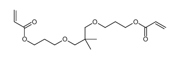 neopentyl glycol propoxylate diacrylate Structure