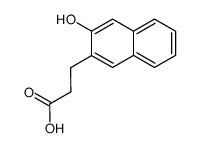 3-(3-hydroxy-[2]naphthyl)-propionic acid Structure