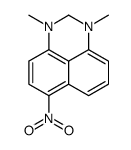 1-N,1-N,8-N,8-N-tetramethyl-4-nitronaphthalene-1,8-diamine结构式