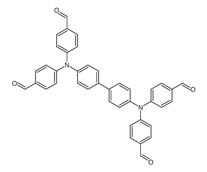 N,N,N',N'-四(4-醛基苯基)-1,4-苯二胺结构式
