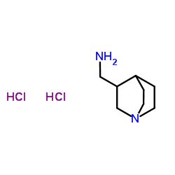 1-(1-Azabicyclo[2.2.2]oct-3-yl)methanamine dihydrochloride Structure