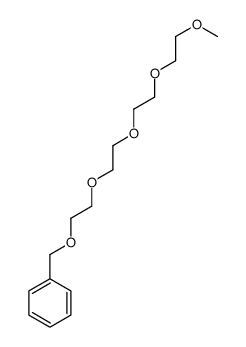 2-[2-[2-(2-methoxyethoxy)ethoxy]ethoxy]ethoxymethylbenzene Structure