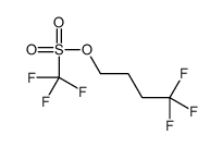 4,4,4-三氟丁基三氟甲烷磺酸盐结构式