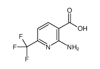 2-氨基-6-(三氟甲基)烟酸结构式
