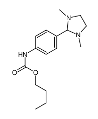 butyl N-[4-(1,3-dimethylimidazolidin-2-yl)phenyl]carbamate Structure