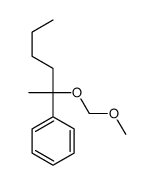 2-(methoxymethoxy)hexan-2-ylbenzene Structure