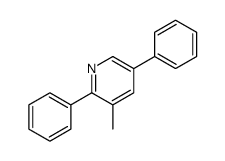 3-methyl-2,5-diphenylpyridine结构式