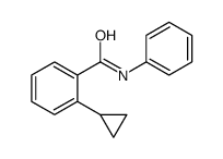 2-cyclopropyl-N-phenylbenzamide结构式