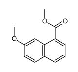 methyl 7-methoxynaphthalene-1-carboxylate结构式