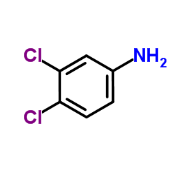 3,4-Dichloroaniline Structure