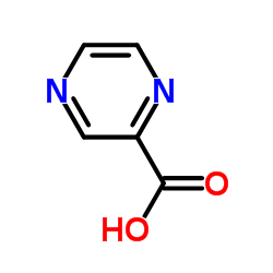 Pyrazine-2-carboxylic acid Structure