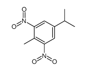 Benzene, 2-methyl-5-(1-methylethyl)-1,3-dinitro结构式