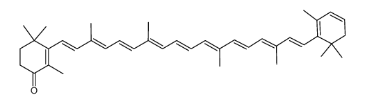 3',4'-didehydro-β,β-caroten-4-one结构式