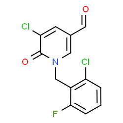 5-Chloro-1-(2-chloro-6-fluorobenzyl)-6-oxo-1,6-dihydro-3-pyridinecarbaldehyde picture
