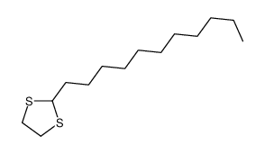 2-undecyl-1,3-dithiolane Structure