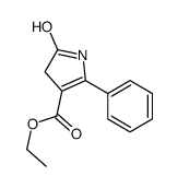 ethyl 2-oxo-5-phenyl-1,3-dihydropyrrole-4-carboxylate结构式