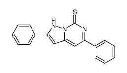 2,5-diphenyl-1H-pyrazolo[1,5-c]pyrimidine-7-thione Structure