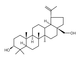 (1R,3aS,5aR,5bR,7aR,9S,11aR,11bR,13bR)-3a-(hydroxymethyl)-5a,5b,8,8,11a-pentamethyl-1-(prop-1-en-2-yl)icosahydro-1H-cyclopenta[a]chrysen-9-ol Structure