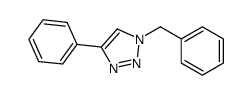 1-苄基-4-苯基-1,2,3-噻唑结构式