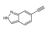 6-乙炔基-1H-吲唑结构式