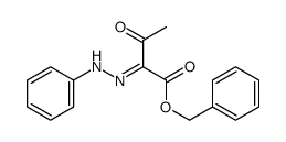 benzyl 3-oxo-2-(phenylhydrazinylidene)butanoate Structure