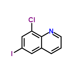 6-iodo-8-chloroquinoline Structure