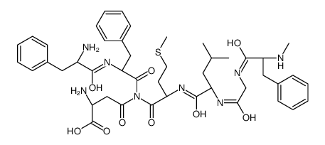 neurokinin B (4-10), beta-Asp(4)-Me-Phe(7)-结构式