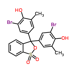 溴甲酚紫结构式
