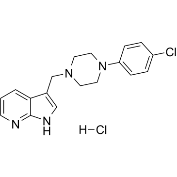 L-745870 hydrochloride结构式