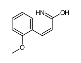 3-(2-methoxyphenyl)prop-2-enamide结构式