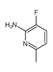 3-氟-6-甲基吡啶-2-胺结构式