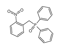 (o-nitrobenzyl)(diphenyl)phosphine oxide Structure