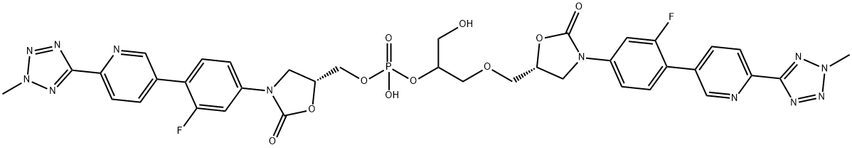 泰地唑胺杂质 36结构式