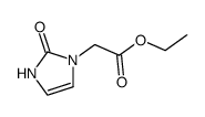 (2-oxo-2,3-dihydro-1H-imidazol-1-yl)acetic acid ethyl ester Structure