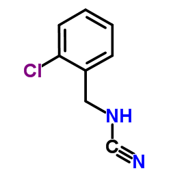 (2-Chlorobenzyl)cyanamide Structure