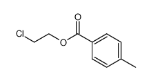 2-chloroethyl 4-methylbenzoate Structure
