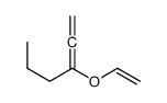 3-ethenoxyhexa-1,2-diene结构式