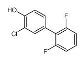 2-chloro-4-(2,6-difluorophenyl)phenol Structure