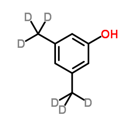3,5-二甲基苯酚-D6结构式