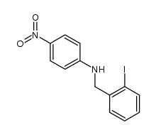 N-(2-iodobenzyl)-4-nitroaniline结构式