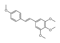 1-(4-methoxyphenyl)-2-(3,4,5-trimethoxyphenyl)ethene Structure