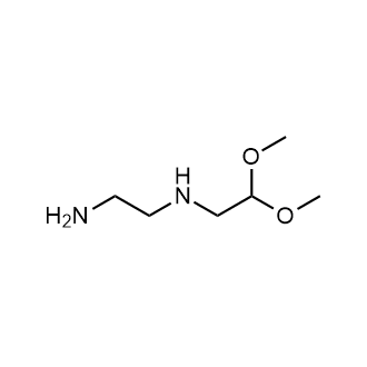 N1-(2,2-二甲氧基乙基)乙烷-1,2-二胺结构式