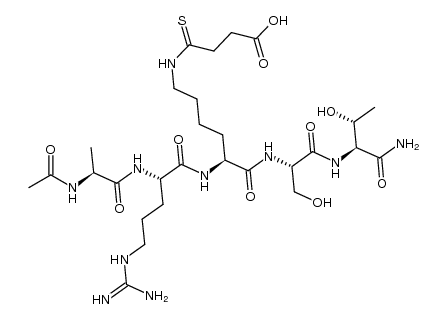Ac-AR(TSuK)ST-NH2结构式
