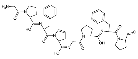 Cyclo(glycyl-L-prolyl-L-phenylalanyl-L-prolylglycyl-L-prolyl-L-phenyla lanyl-L-prolyl) Structure