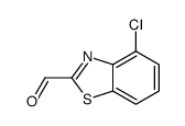 4-chloro-1,3-benzothiazole-2-carbaldehyde Structure