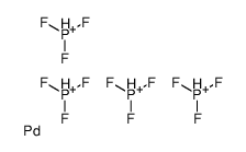 palladium,trifluorophosphanium结构式
