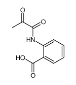 2-(N-Pyruvoylamino)benzoic acid结构式