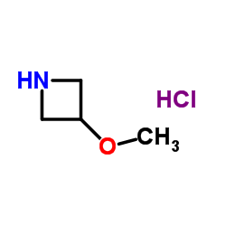 3-Methoxyazetidine hydrochloride Structure