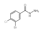 3-溴-4-氯苯肼结构式